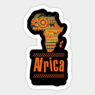 Africa Sticker